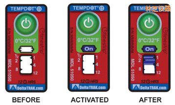 林芝溫度指示標簽 累計上升時間/溫度的標簽