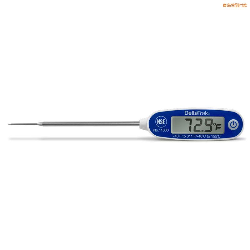 青島FlashCheck 大屏顯示自動校準抗微生物尖頭探針溫度計